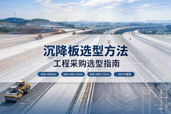 盱眙沉降板选择方法