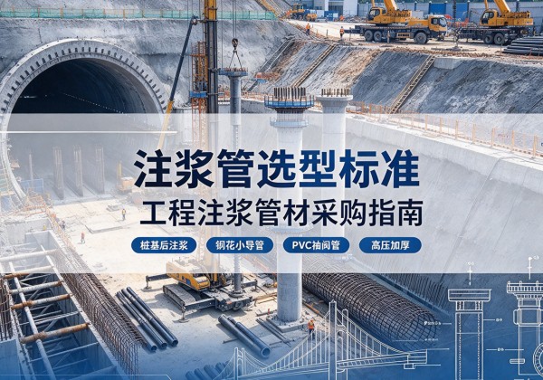 盱眙注浆管选型标准